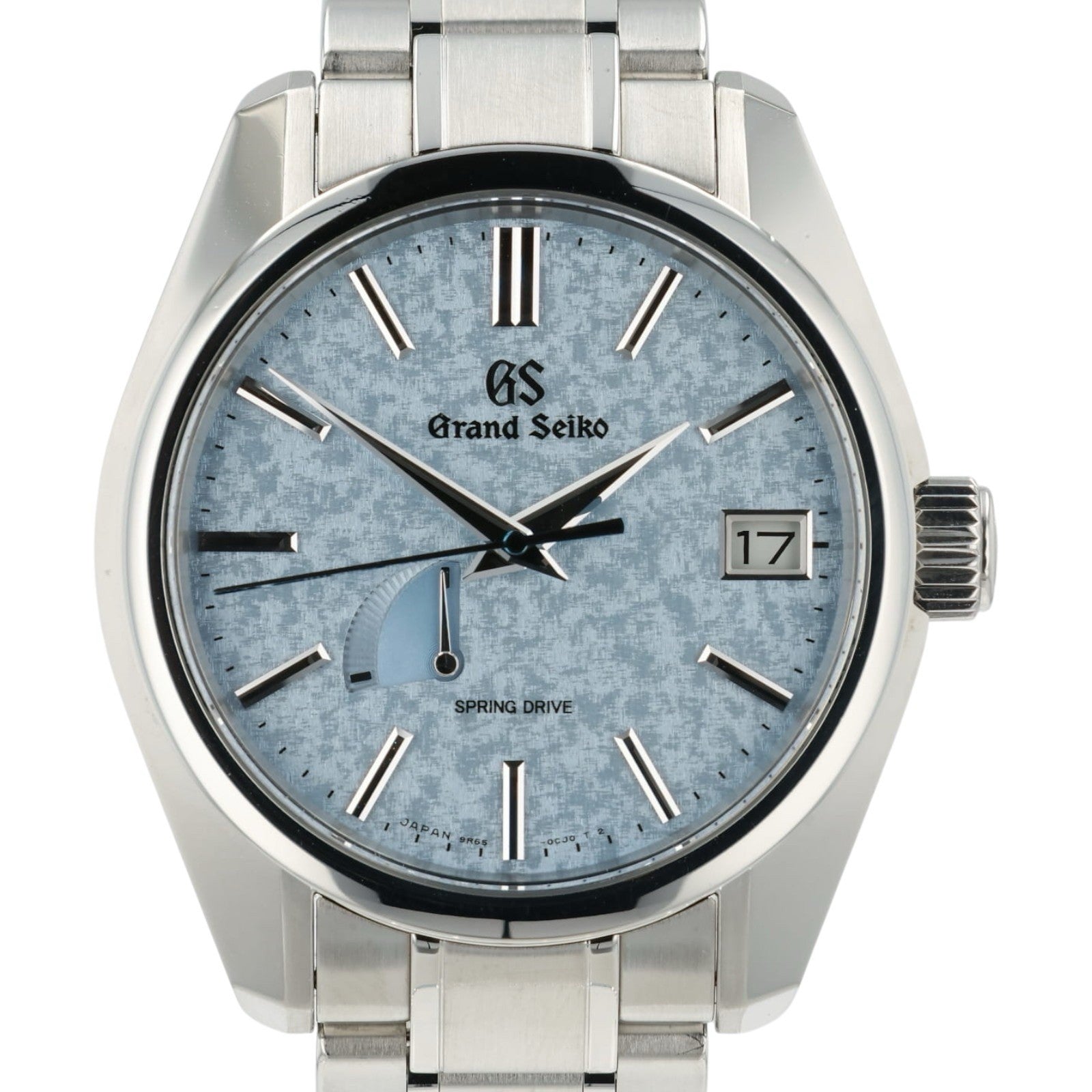 Grand Seiko Heritage Blue Dial Stainless Steel 40mm Automatic Mens Watch SBGA387