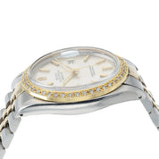 Rolex Two-tone Datejust Silver Dial Gold & Steel 36mm Automatic Men’s 1601