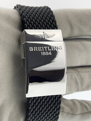 Breitling Superocean Steel & Gold Chrono Black Dial 44mm Automatic Mens U13313