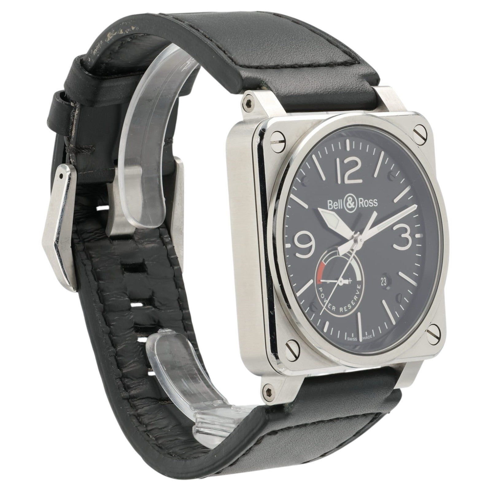 Bell & Ross Black Dial 42mm Stainless Steel Automatic Movement Men’s BR03-97
