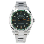 Rolex Milgauss Black Dial Stainless Steel 40mm Automatic Men’s Watch 116400GV