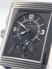 Jaeger-LeCoultre Reverso Steel Black & Silver Dial 26mm Manual Watch 272.8.54
