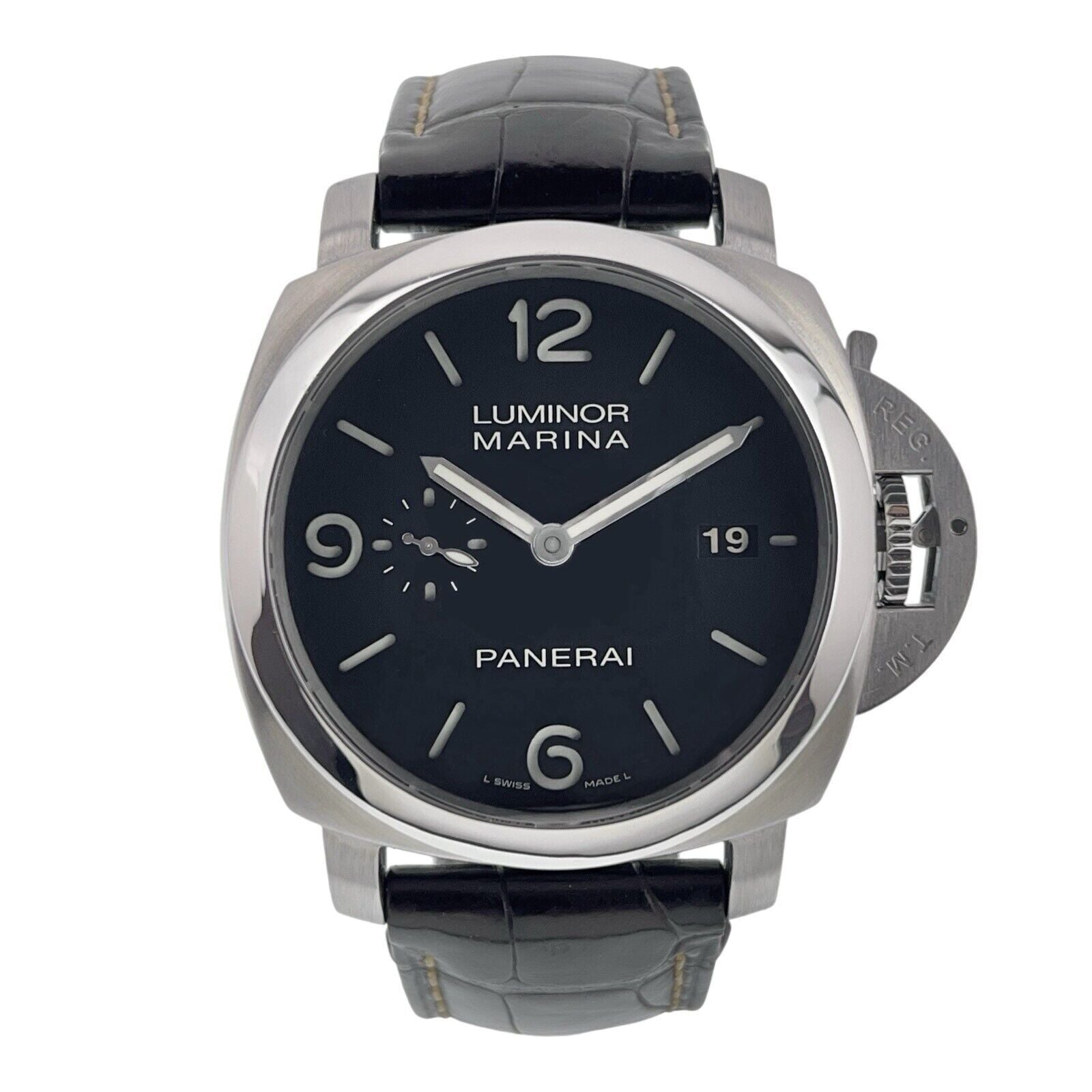 Panerai Luminor Marina 1950 3 Days Steel Black Dial 44mm Automatic PAM00312