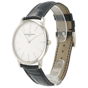 Vacheron Constantin Patrimony White Dial 18k White Gold 40mm Manual Wind 81180