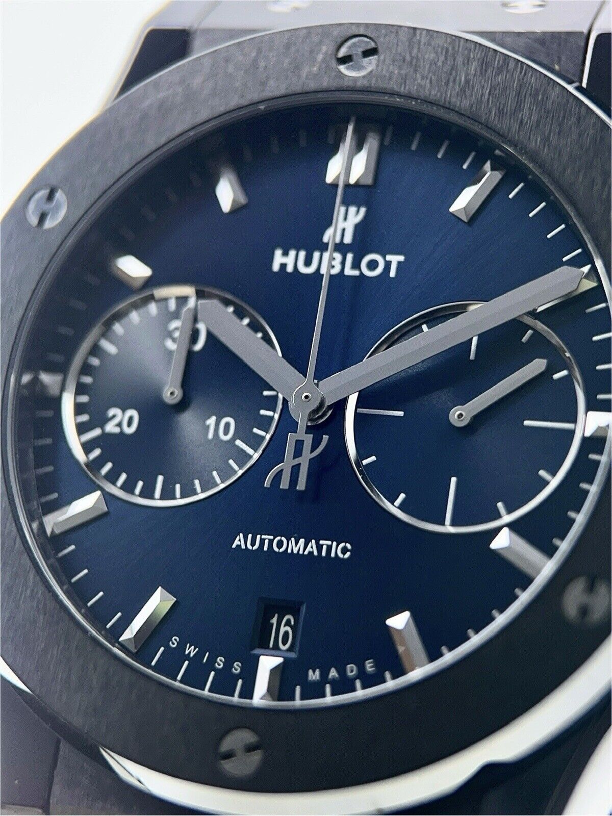 Hublot Classic Fusion Ceramic Blue 45mm Automatic Men’s Watch 521.CM.7170.LR