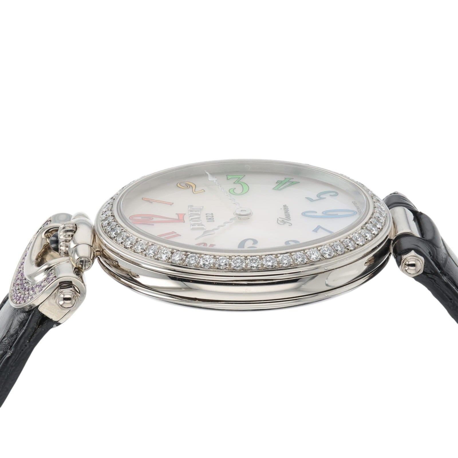 NEW 2025 Bovet Fleurier 18k White Gold MOP Dial 34mm Quartz Women's Watch FL0514