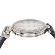 NEW 2025 Bovet Fleurier 18k White Gold MOP Dial 34mm Quartz Women's Watch FL0514