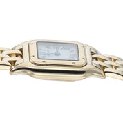 Cartier Panthere Mini White Dial 18k Gold 17mm Quartz Ladies Watch W25034B9