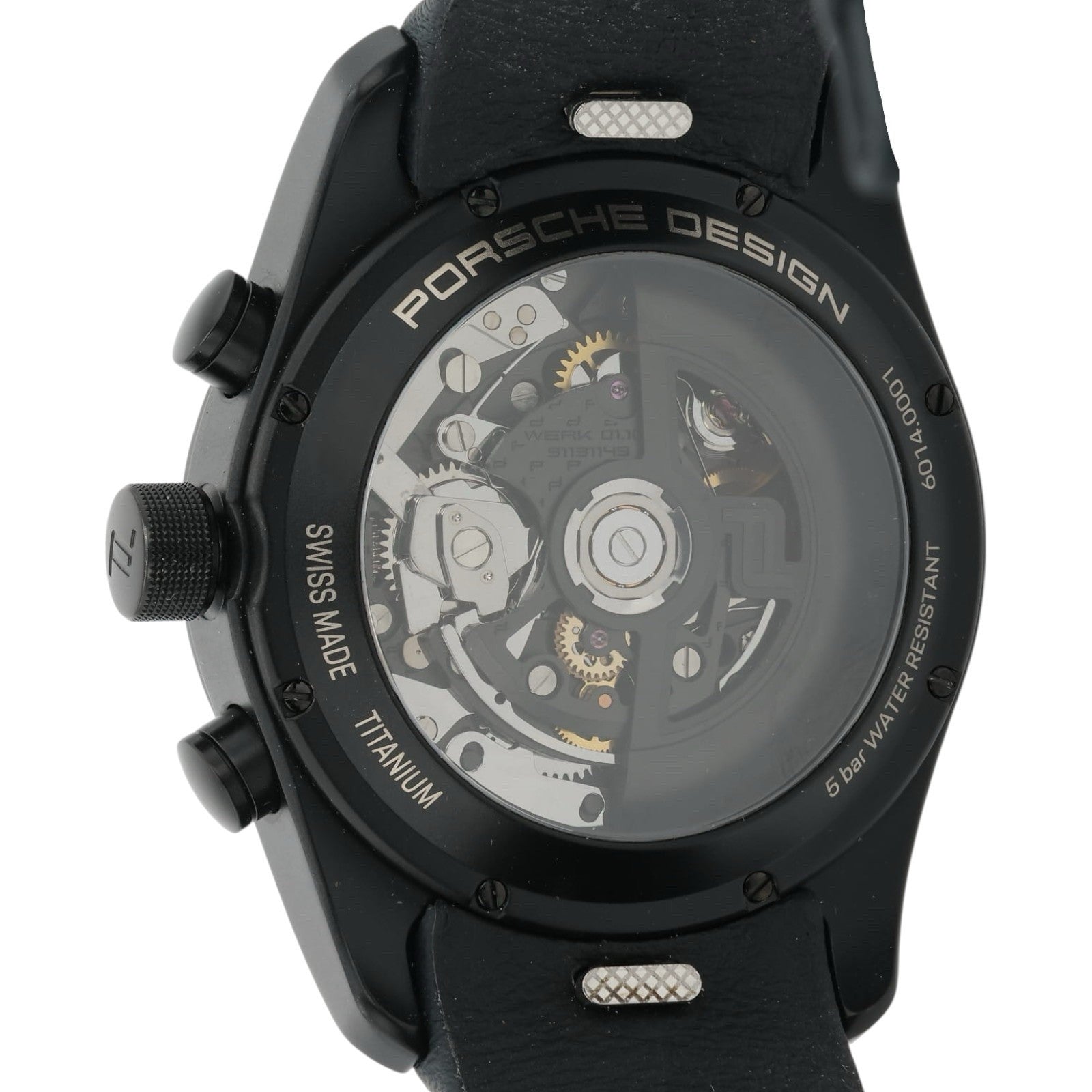 Porsche Design Chronotimer Black Dial Titanium 42mm Automatic Men’s 6014.0001