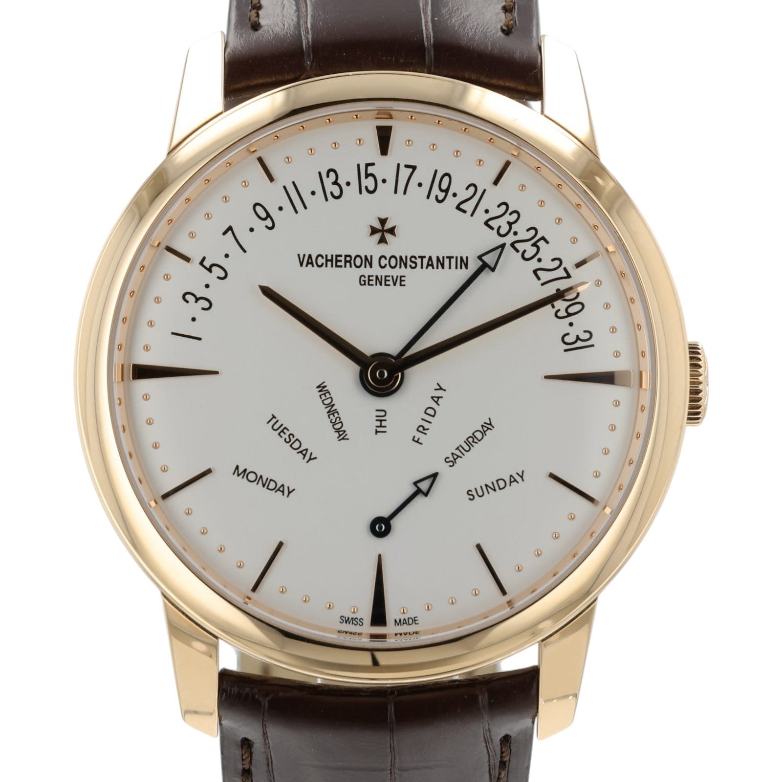 Vacheron Constantin Patrimony White Dial 18k Rose Gold 42.5mm Automatic 4000U
