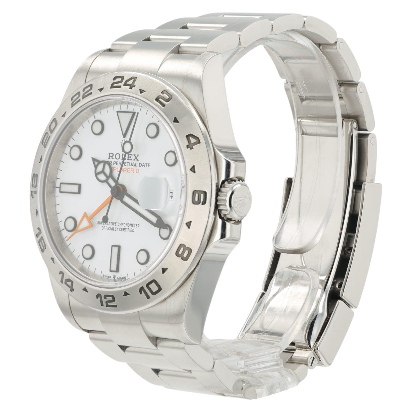 Rolex Explorer II White Dial Stainless Steel 42mm Automatic Mens Watch 226570