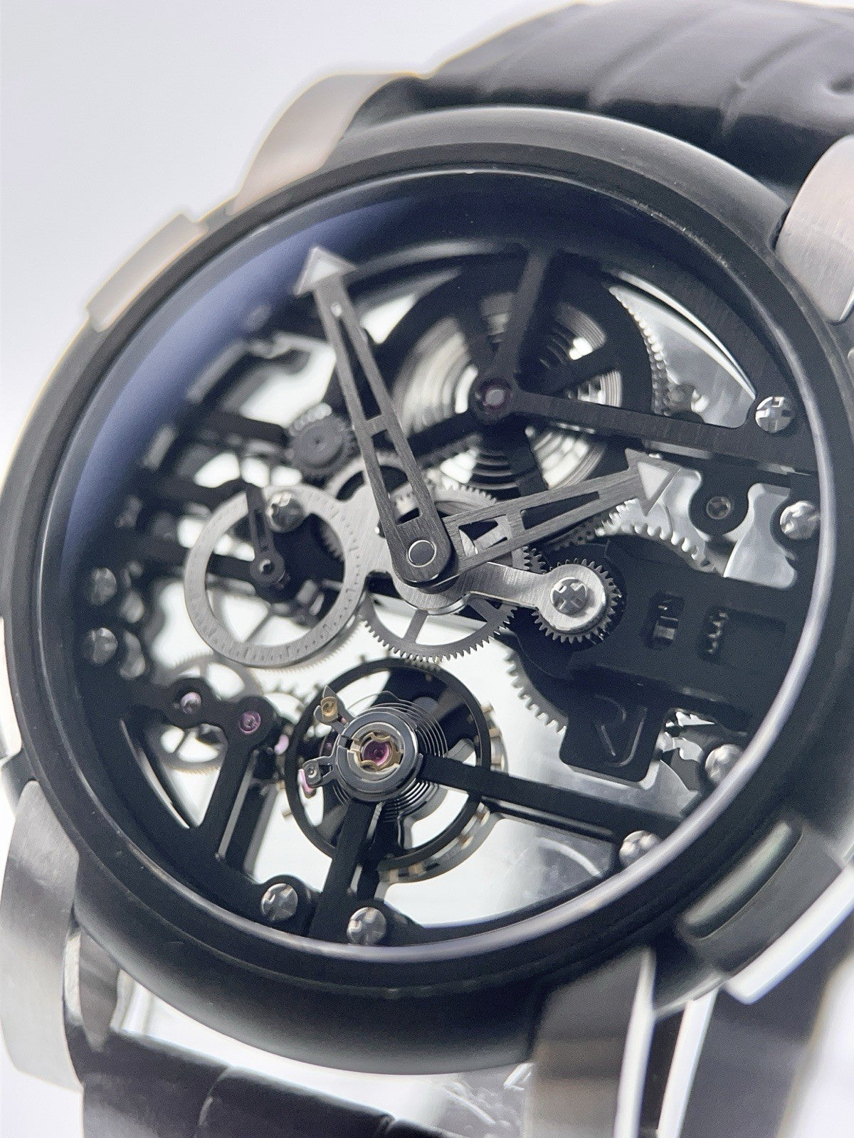 Romain Jerome Skylab Stainless Steel Skeleton Dial 43mm Men’s Watch RJMAU025