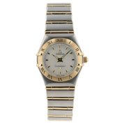 Omega Ladies Constellation MOP Dial 18k Yellow Gold & Steel Watch 1262.70.00