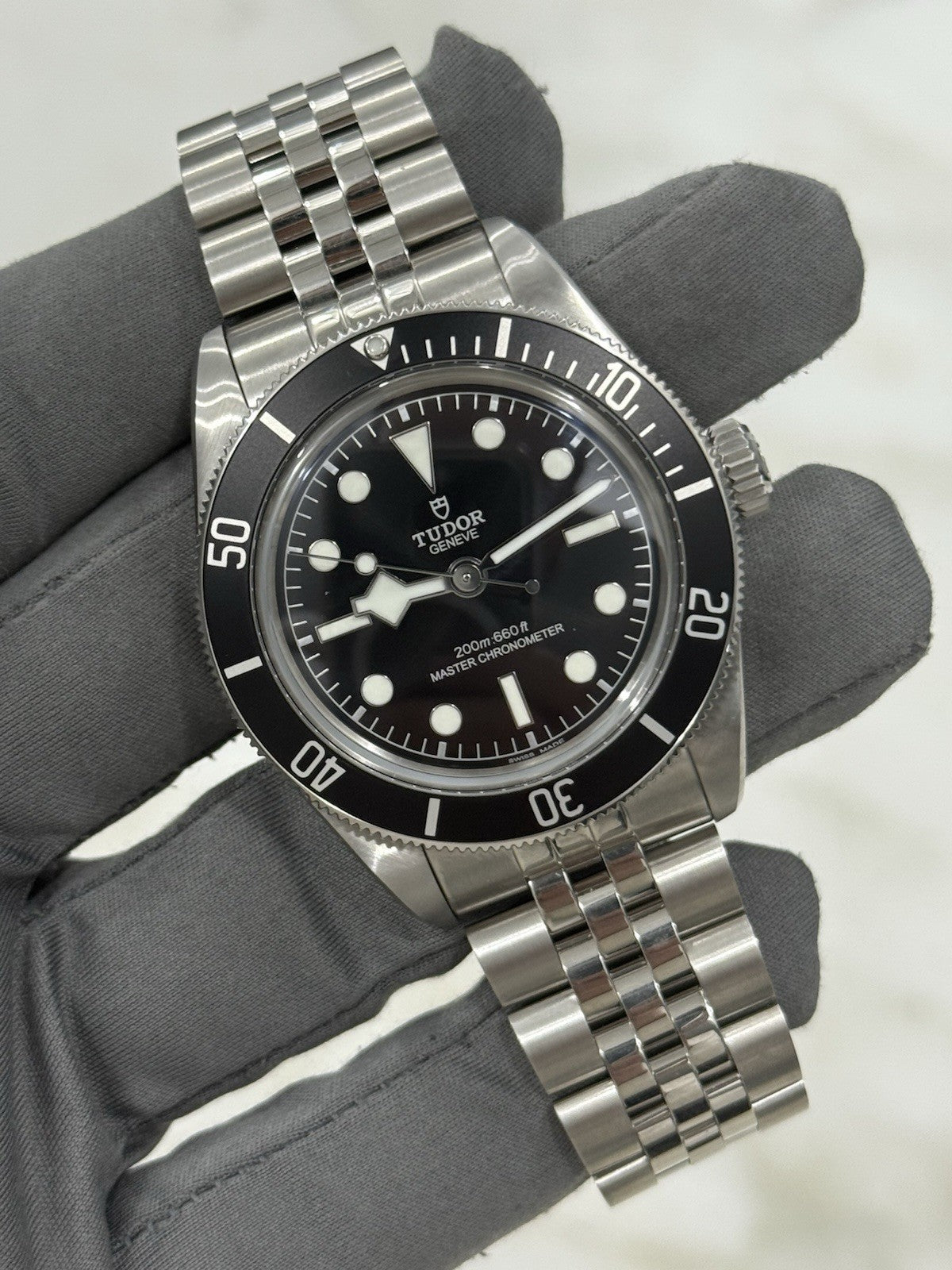 Tudor Black Bay Steel Black 41mm Automatic Men’s Watch 7941A1A0NU Box Paper