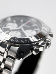 Tudor Sport Chronograph 20300 Black Dial Automatic 41mm Men's Steel Watch