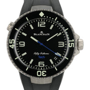 Blancpain Fifty Fathoms Tech Black Dial Titanium 45mm Automatic Mens Watch 5029