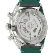 Tag Heuer Green Dial Stainless Steel 39mm Automatic Movement Mens Watch CBS2211