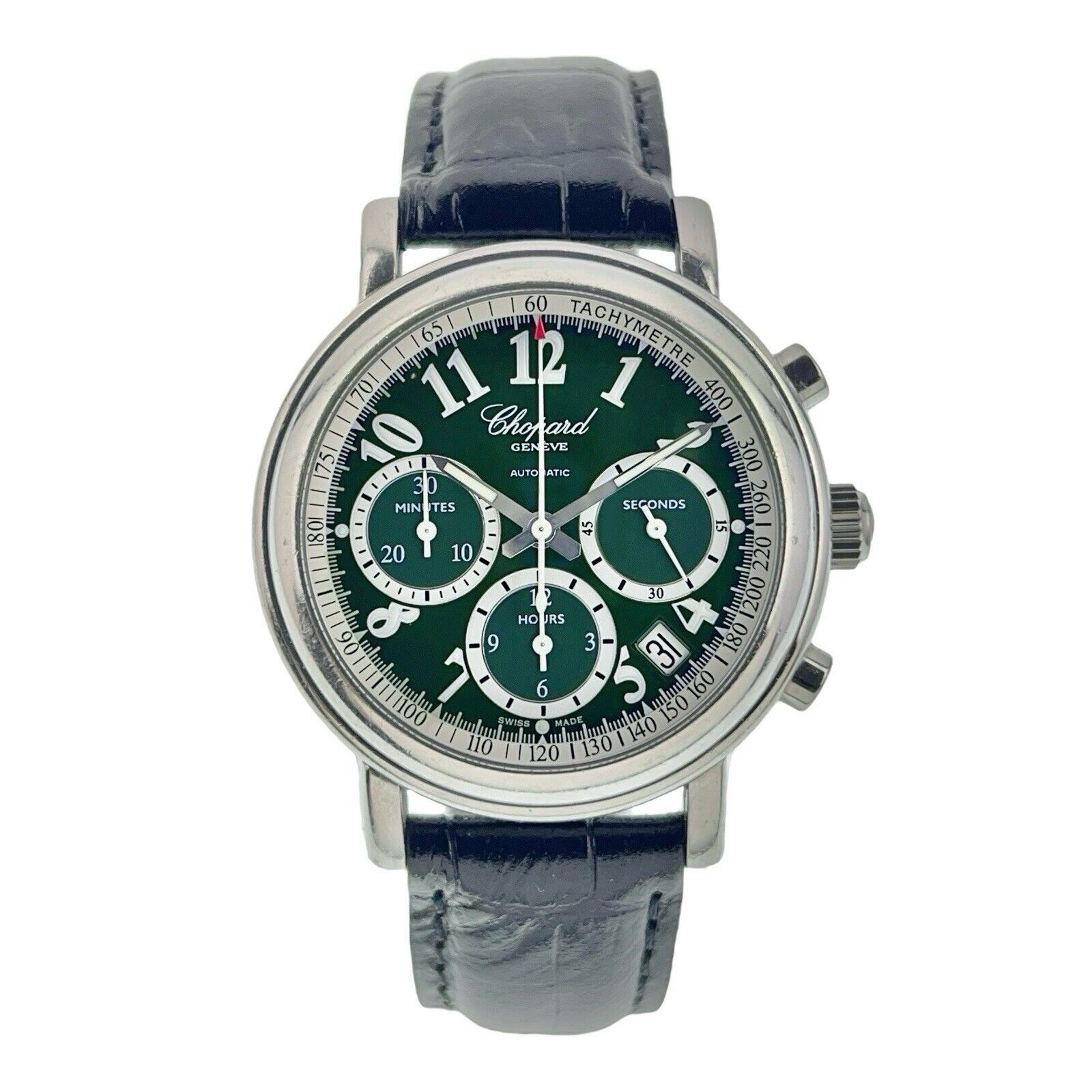 Chopard Mille Miglia Elton John Steel Green Dial 40mm Automatic Men’s Watch 8331