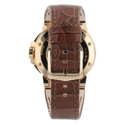 Harry Winston Ocean Tri-Retrograde 18k Rose Gold Silver Dial 44mm OCEACT44RR001