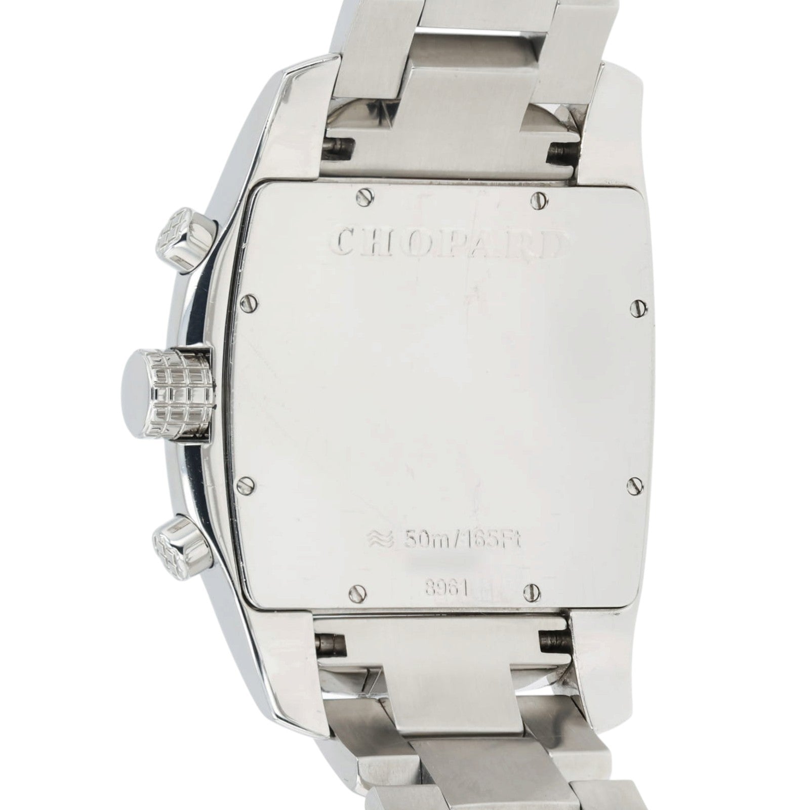 Chopard Tycoon Black Dial Stainless Steel 46mm Automatic Mens Watch 8961