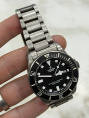 Tudor Pelagos Date Black Dial Titanium Automatic Men's Watch 25500TN W/ Papers