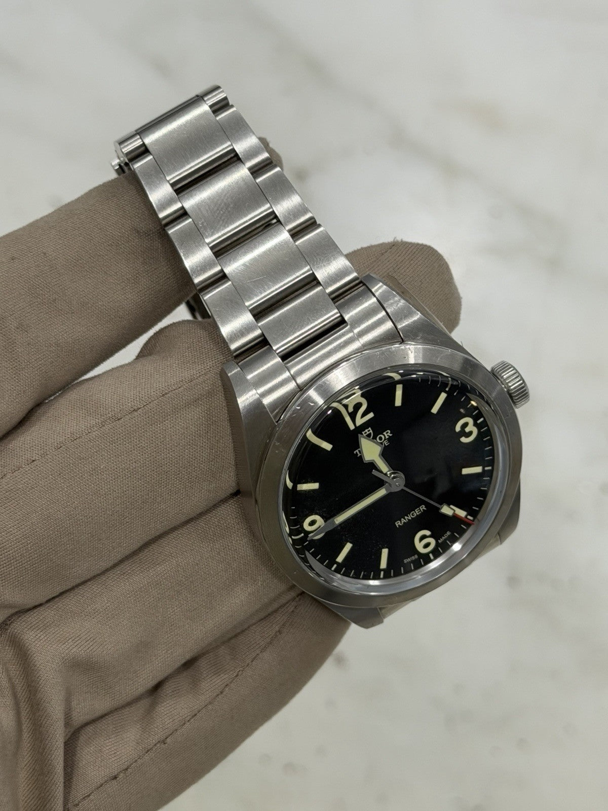 Tudor Ranger 39mm Stainless Steel 79950 Black Dial Automatic Men's Watch