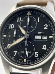 IWC Pilot Spitfire Chronograph Steel 41mm Automatic Men’s Watch IW387901