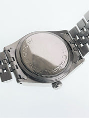 Tudor Prince Date Stainless Steel Black Dial 32mm Automatic Unisex Watch 72000
