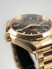 Omega Seamaster Aqua Terra 18k Rose Gold GMT Gray Dial 231.50.43.22.06.002 B&P