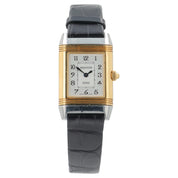 Jaeger LeCoultre Duetto 18k Yellow Gold Silver Dial 19x33mm Manual Wind 266.5.44