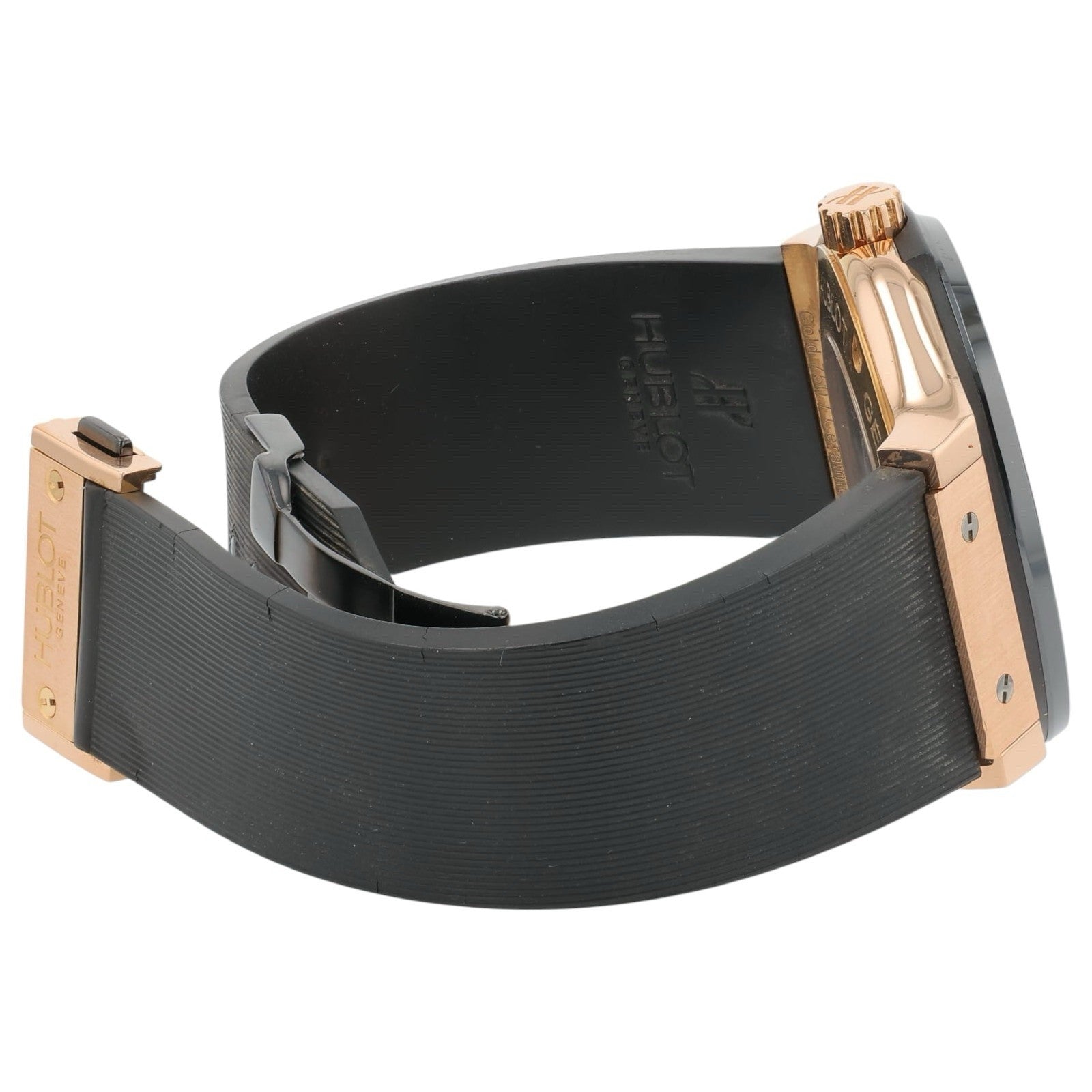 Hublot Classic Fusion 18k Rose Gold Carbon Dial 45mm Automatic 511.PM.1780.RX