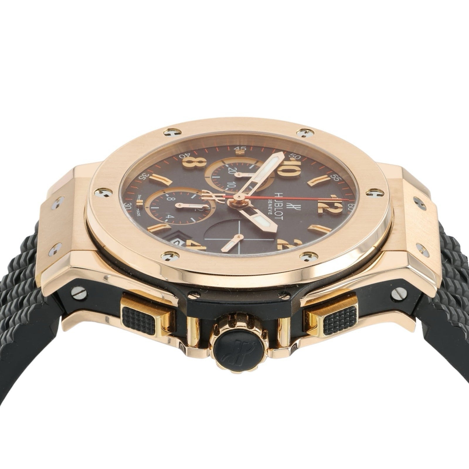 Hublot Big Bang Black Dial 18k Rose Gold 41mm Automatic Mens Watch 341.PX.130.RX