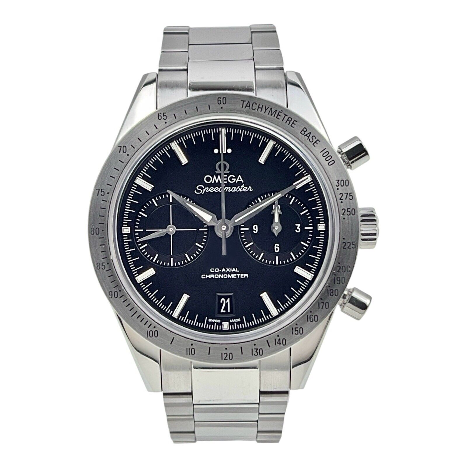 Omega Speedmaster 57 Stainless Steel Black Dial 41.5mm Watch 331.12.42.51.01.001