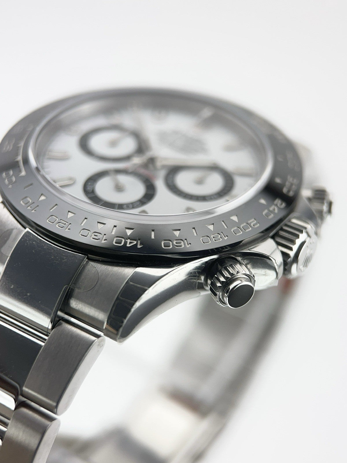 NEW Rolex Daytona Panda Stainless Steel White Dial 40mm Automatic Men’s 116500LN