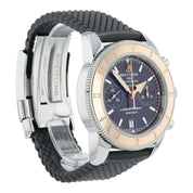 Breitling Superocean Steel & Gold Black Dial 44mm Automatic Mens Watch U23370