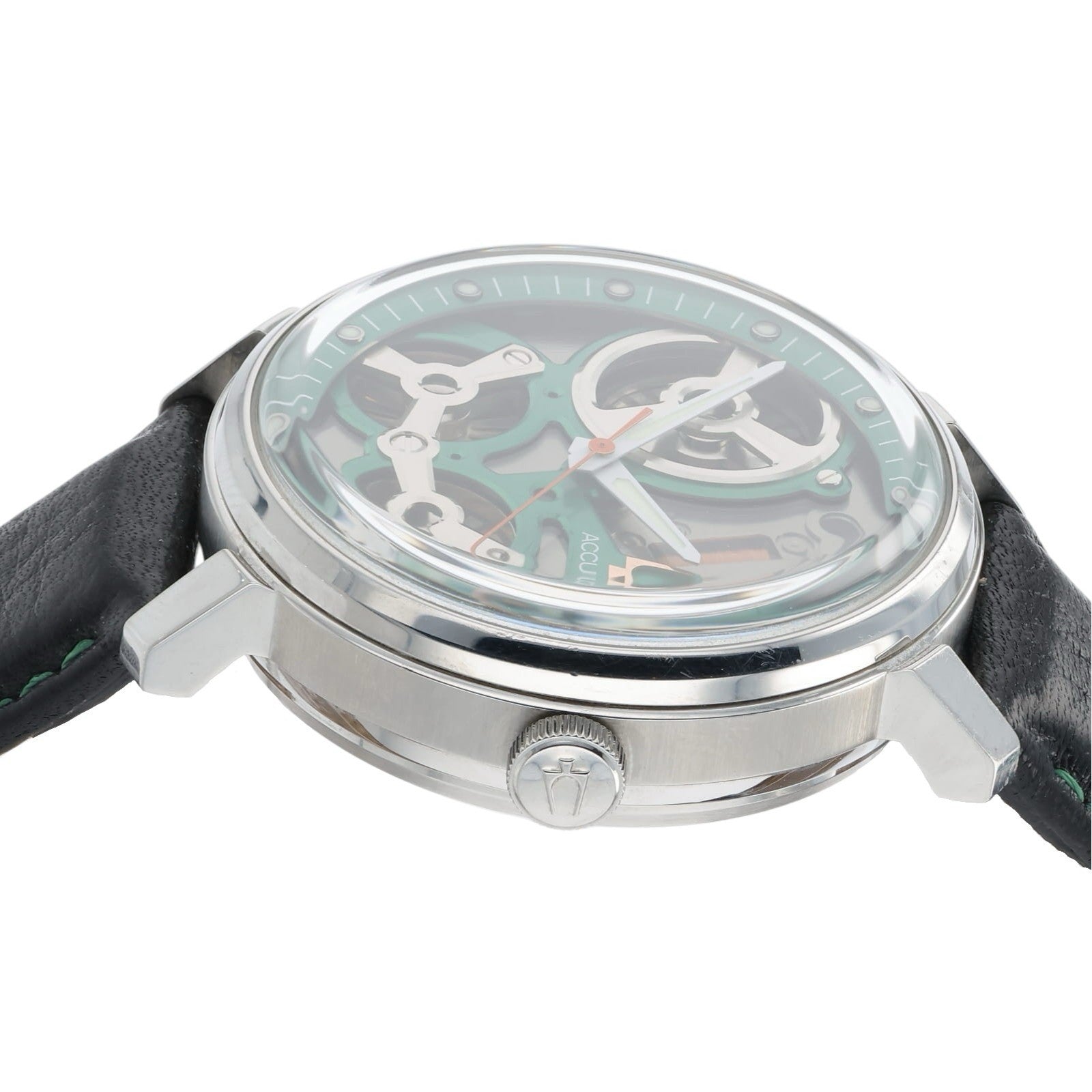 Accutron Spaceview Green Dial Stainless Steel 43.5mm Automatic Men’s 2ES6A002