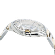 Cartier Ballon Bleu Silver Dial Gold & Steel 42mm Automatic Mens Watch W69009Z3