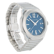 Bulgari Octo Stainless Steel Blue Dial 41mm Automatic Movement Mens Watch 103739