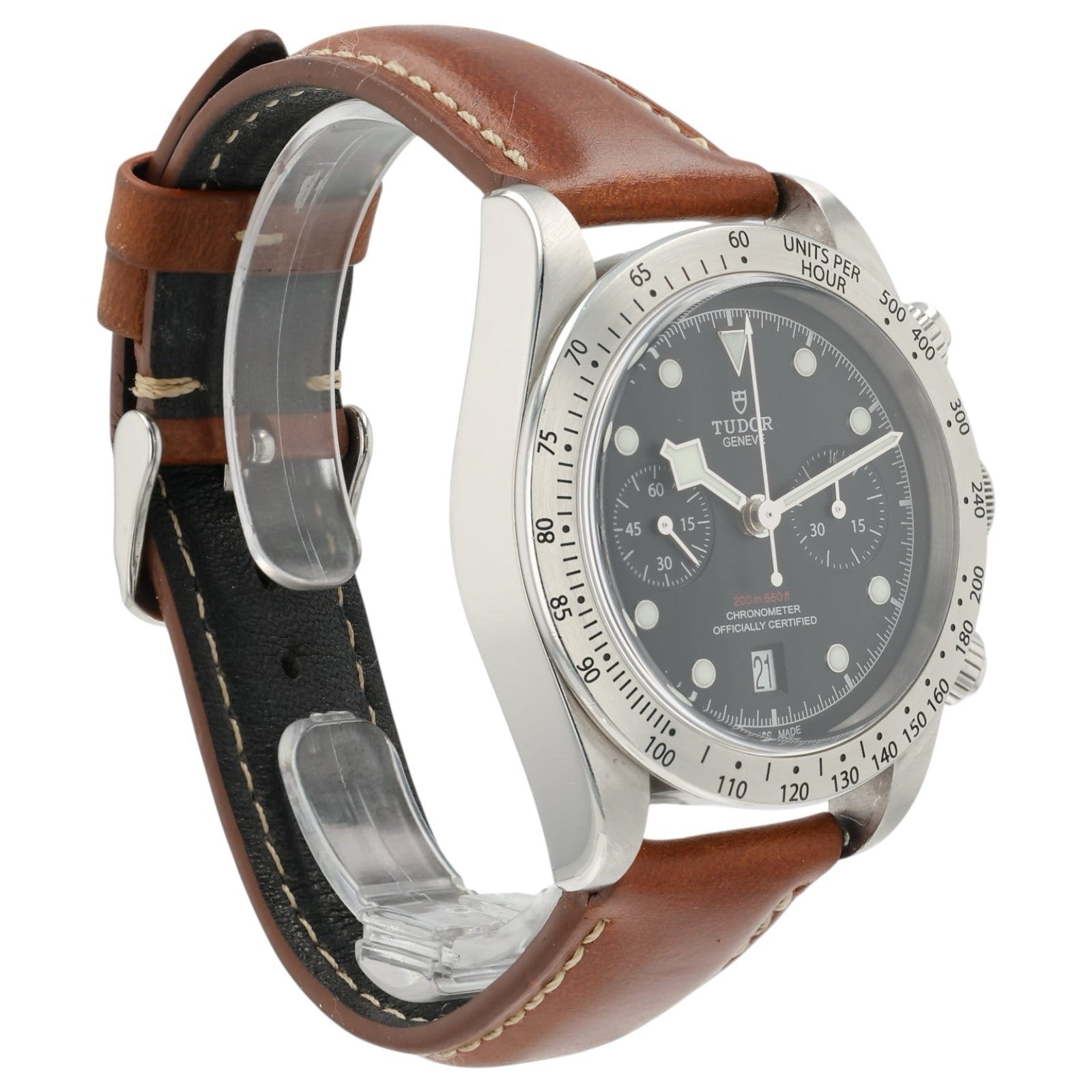 Tudor Black Bay Chrono Black Dial Stainless Steel 41mm Automatic Men’s 79350