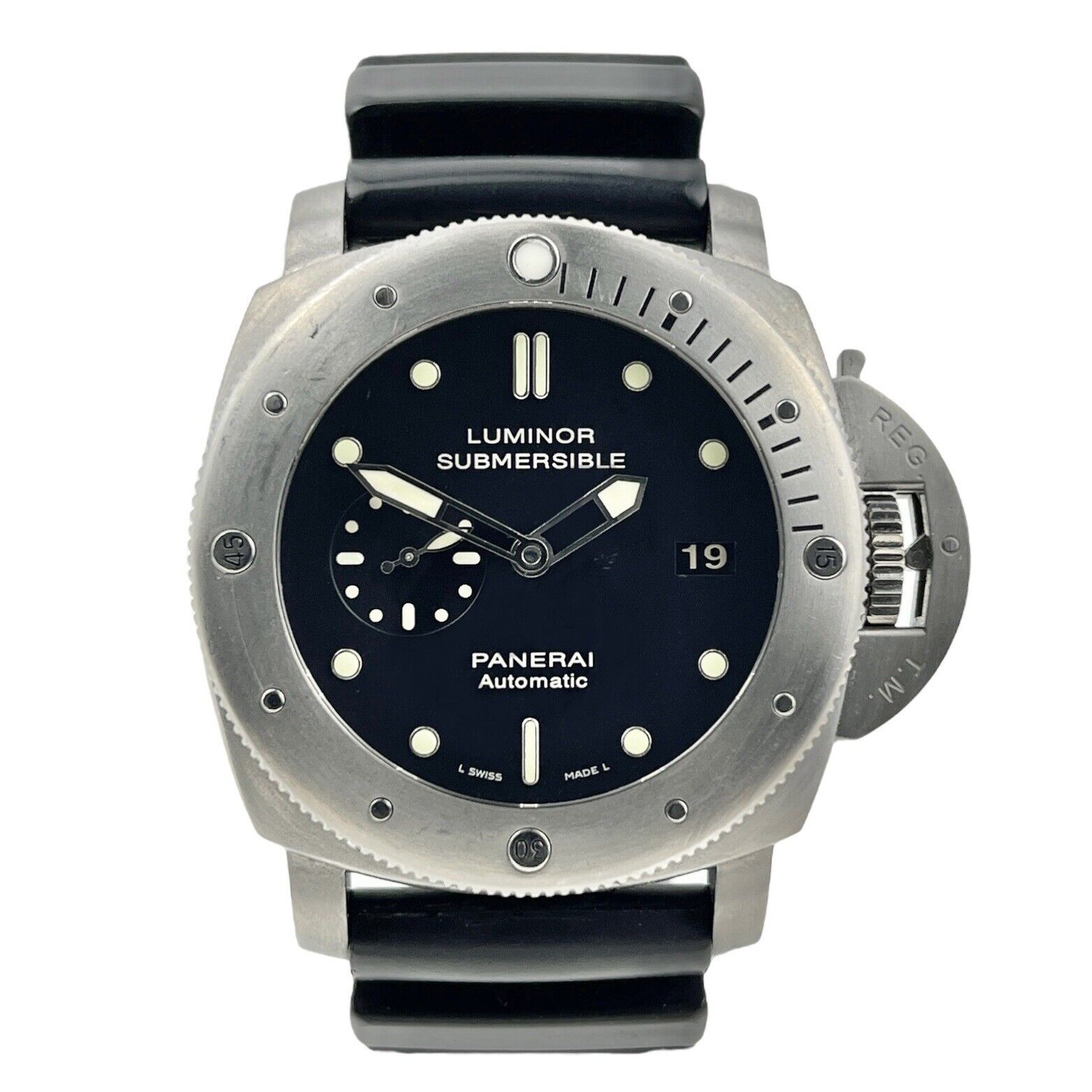 Panerai PAM305 Luminor Submersible 1950 Dive Automatic Men's Watch 47mm Titanium