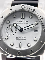 Panerai Submersible 42mm Automatic Steel White Dial PAM01223 - Box & Papers