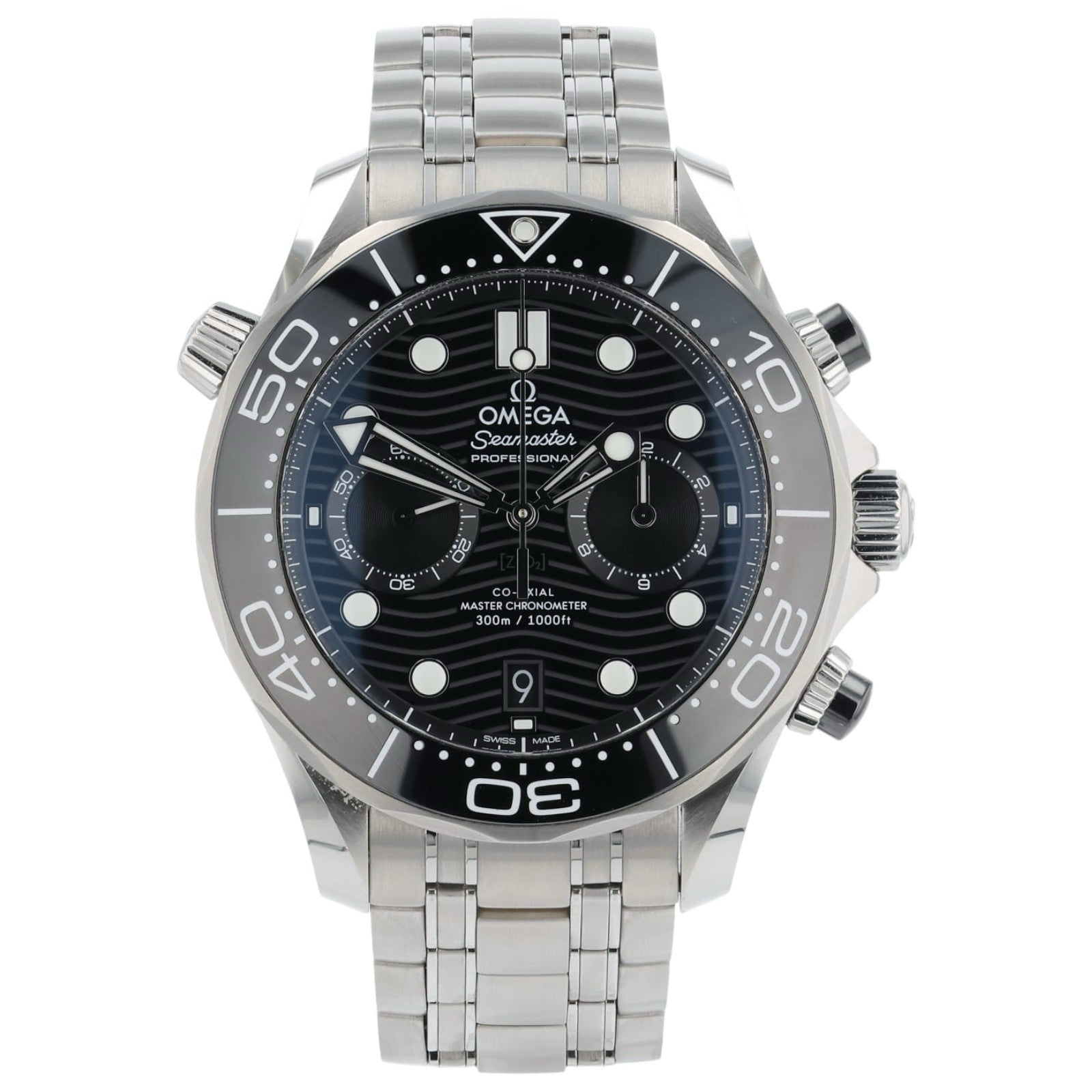 Omega Seamaster Black Dial Stainless Steel 44mm Automatic Men’s 210.30.44.51.001