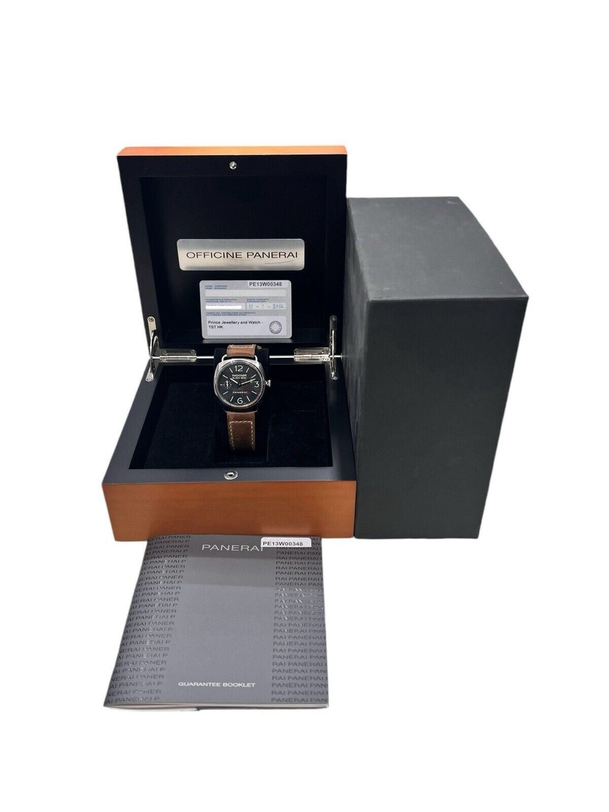 Panerai Radiomir Black Seal Stainless Steel Black Dial 44mm Manual Wind PAM00183