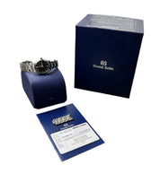 Grand Seiko Heritage Collection Black Dial Steel 37mm Quartz Mens Watch SBGX261G