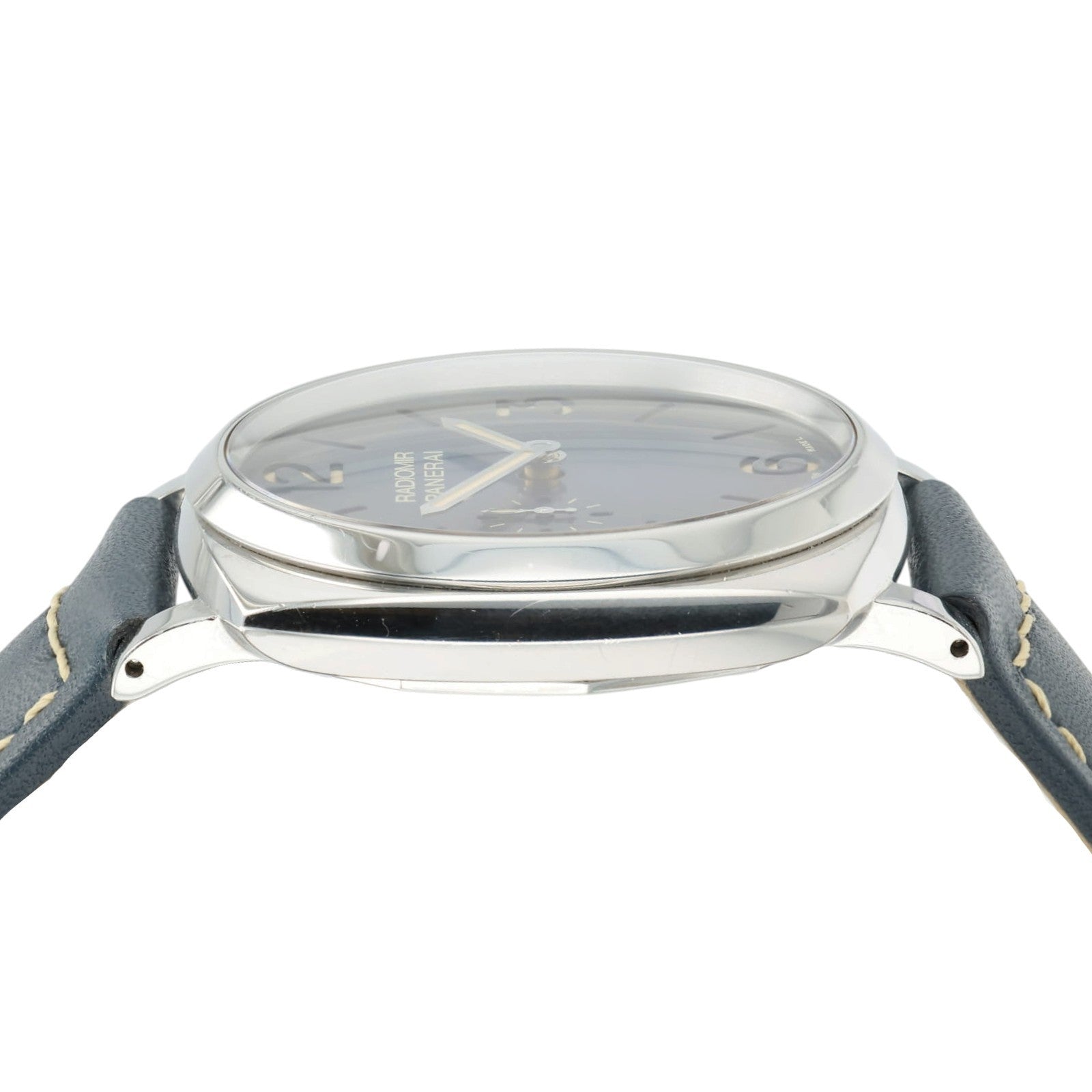 Panerai Radiomir Blue Dial Steel 42mm Manual Wind Small Second Mens PAM01144