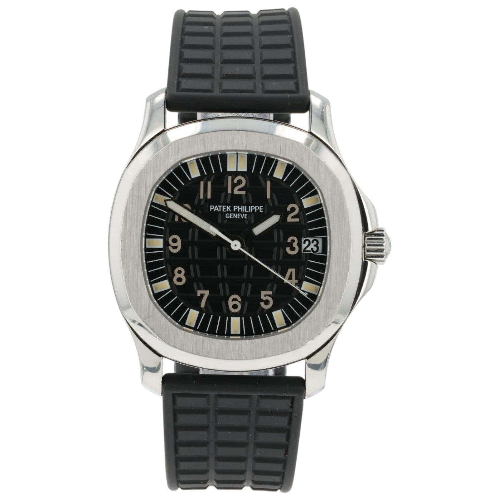 Patek Philippe Aquanaut Black Dial Stainless Steel 36mm Auto Men’s Watch 5066A