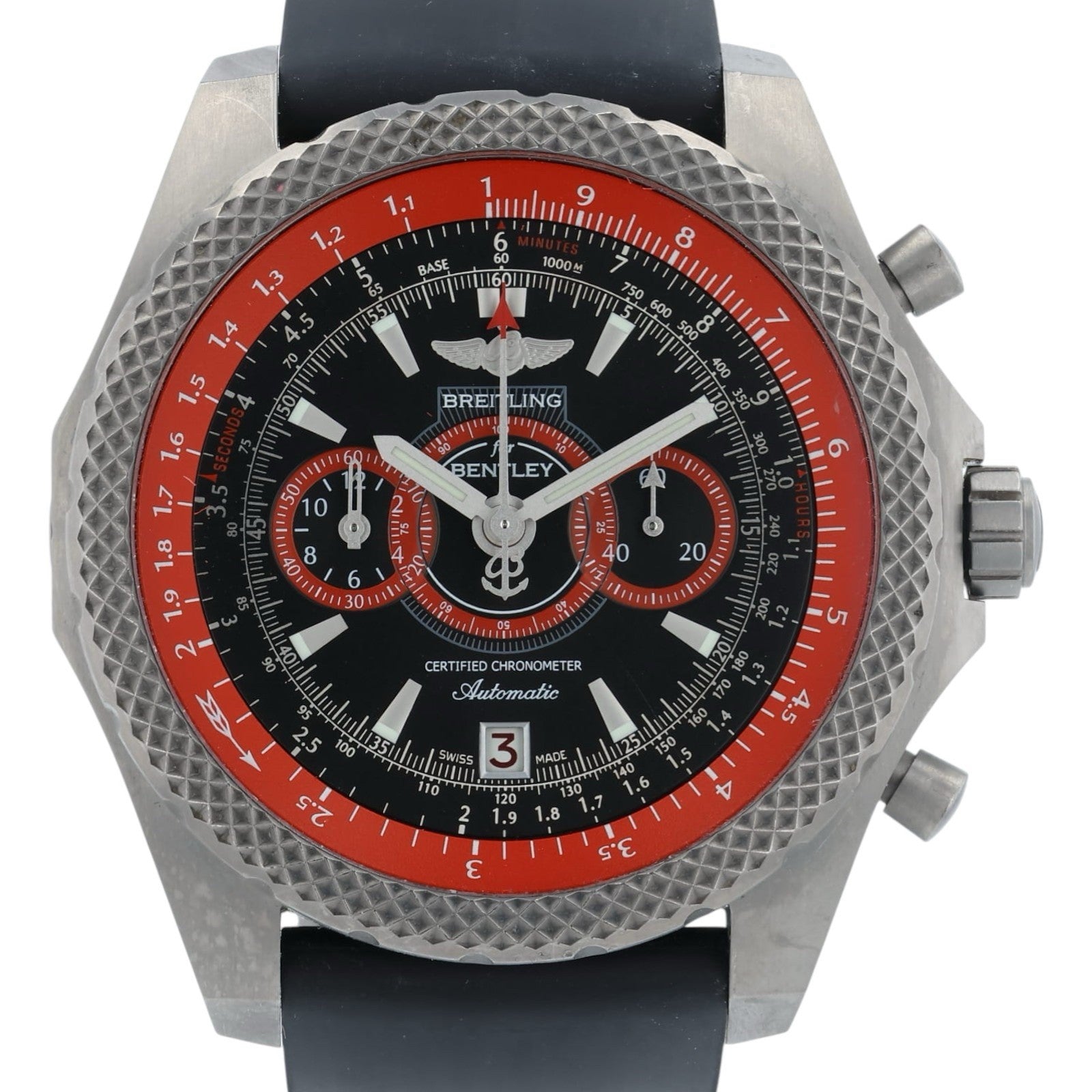 Breitling Bentley Supersports Black Dial Titanium 49mm Automatic Men’s E27365