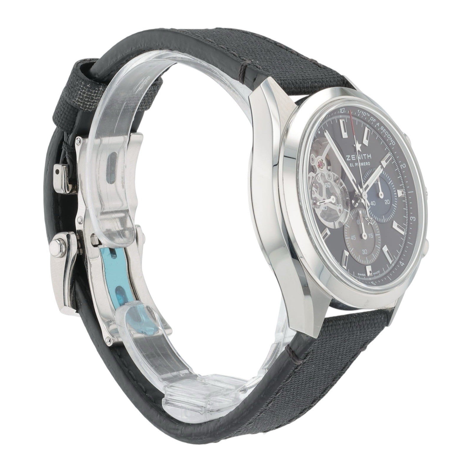 Zenith El Primero Steel Black Dial 39mm Automatic Men’s Watch 03.3300.3604