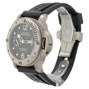 Panerai Luminor Submersible Black Dial Titanium 44mm Automatic Mens PAM00025