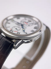 Ulysse Nardin Marine Stainless Steel White Dial 38mm Automatic Mens Watch 263-22